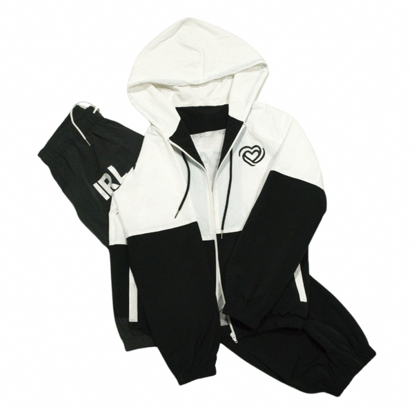 Black and White Track Suit